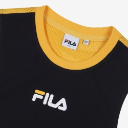 Fila Back Panel Mesh Sleeveless - Naisten Mekot - Mustat | FI-93028